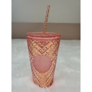 Starbucks Rose Gold Studded 16oz Tumbler NWT